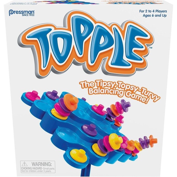 Other - Topple game, Pressman toy, sealed, tipsy, topsy-turvy balancing game, BRAND NEW